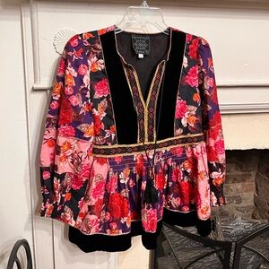 Johnny Was Kimmy Peasant Blouse